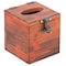 Vintiquewise Square Wooden Rustic Lockable Tissue Box Cover Holder QI003913.SQ - alternate 4